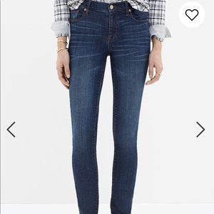 Madewell High Riser Skinny Skinny Jeans